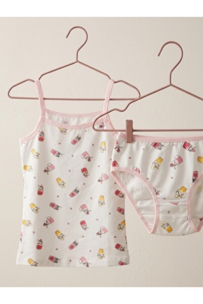 ZEYZEY 8318 Girls' Athlete Underwear Set