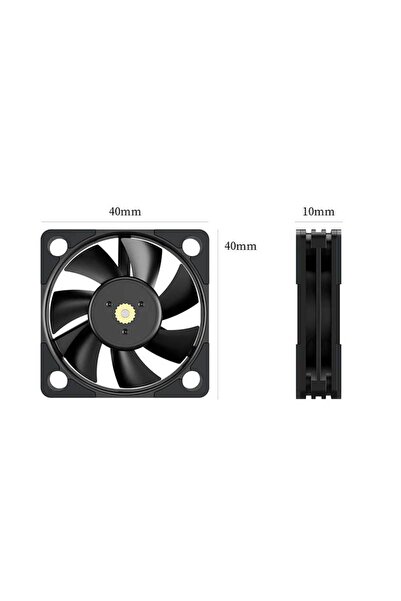 Choice مروحة كمبيوتر صغيرة TL-B4010 من Thermalright بدون إضاءة RGB، 4 سم، مع ...
