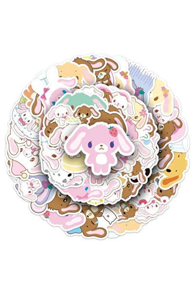 Choice 50Pcs Cartoon Cute Rabbit Graffiti Decorative StickersDecorate Desktop...