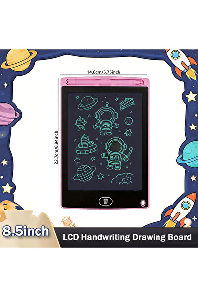 choice2 8.5inch pink 8.5''LCD Writing Tablet Drawing Board Kids Graffiti Sket...