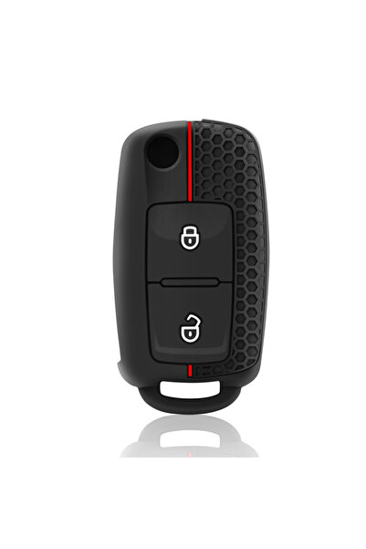 Choice 2 button Silicone Car Key Case Cover For Volkswagen VW Polo Golf Passa...