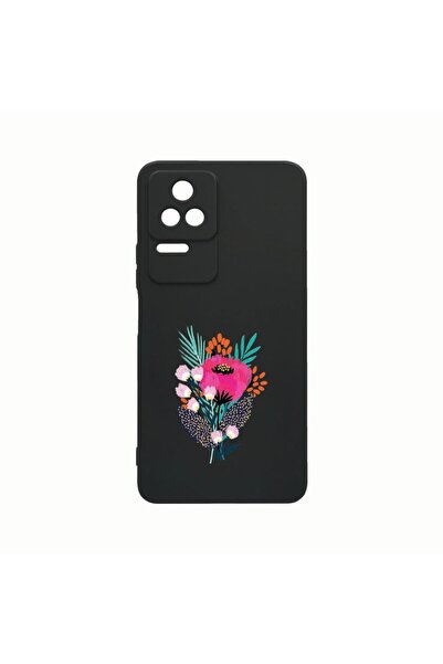 bestcase Husa Silicon, Compatibila Cu Xiaomi Poco M5s, Flowers, Rezistenta la...