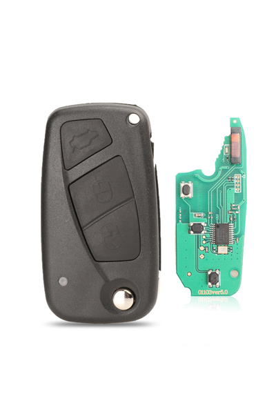 Choice6 433Mhz ID46-7946 3BTN Black 433Mhz jingyuqin 2/3Buttons Flip Remote K...