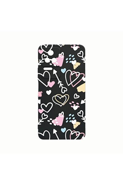 bestcase Husa Silicon, Compatibila Cu Xiaomi Poco M5s, Love Symbols, Rezisten...