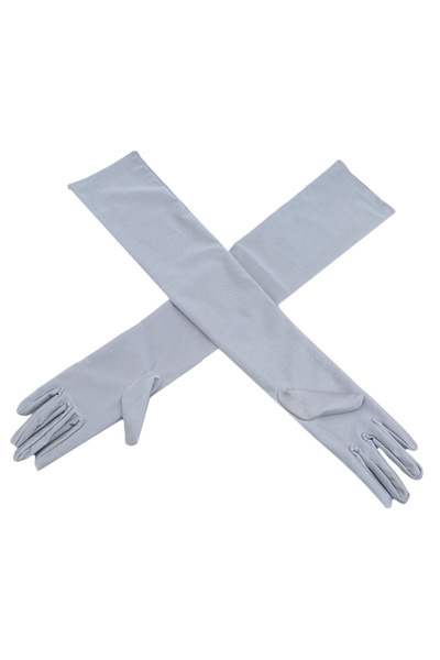 Choice gray Long Gloves Sun UV Protection Hand Protector Cover Arm Sleeves Ic...