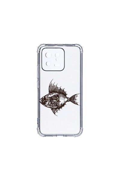 bestcase Αντικραδασμική Θήκη 1.5MM, Συμβατή με Xiaomi 13, Σχέδιο Ψάρι, 1.5MM,...