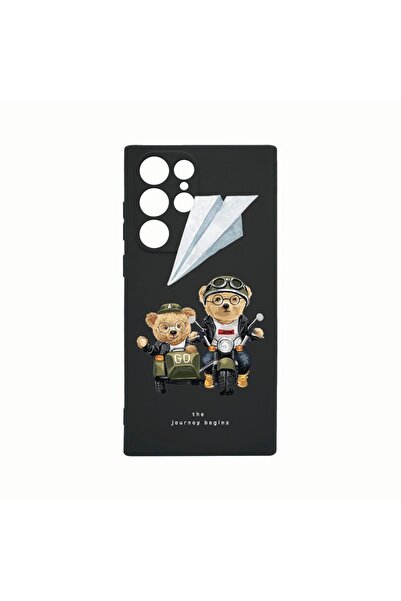 bestcase Husa Silicon, Compatibila Cu Samsung Galaxy S22 Ultra, Teddy On The ...