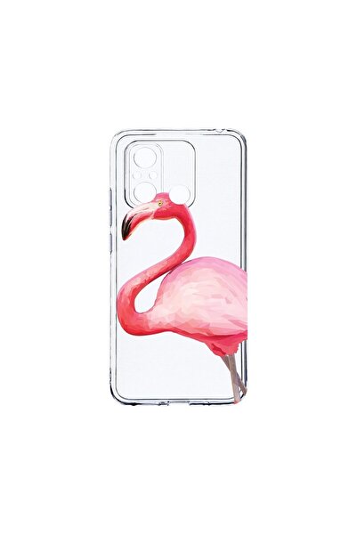 bestcase Διαφανής Θήκη Σιλικόνης 2MM, Συμβατή με Xiaomi Redmi 12C, Φλαμίνγκο,...