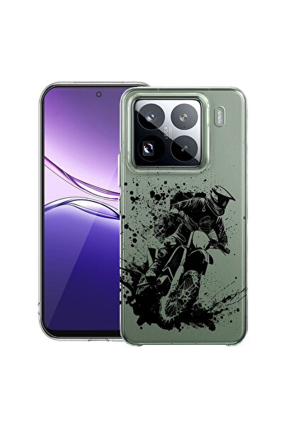 bestcase ¬Æ Husa Clear Slim Silicon Compatibila cu Xiaomi 15, MotoCross, 2099...
