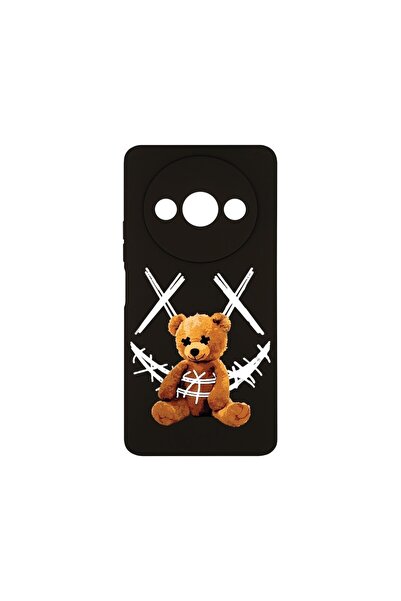 bestcase Премиум силиконов калъф, съвместим с Xiaomi Redmi A3, Усмивка на плю...