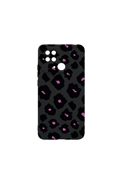 bestcase Тънък силиконов калъф 0.8ММ, съвместим с Xiaomi Redmi 10C, десен  "Б...