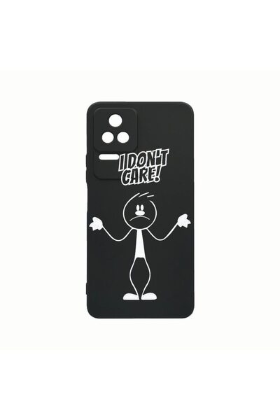 bestcase Husa Silicon, Compatibila Cu Xiaomi Poco M5s, I Don't Care, Rezisten...