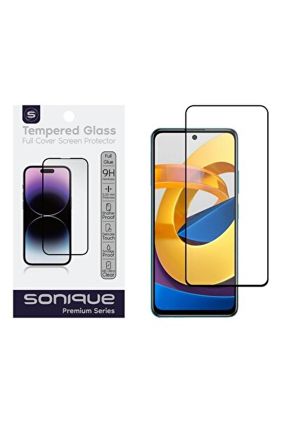 Sonique Hardy Glass Premium Series HD Full Cover 9H Xiaomi Poco M4 Pro 5G / R...