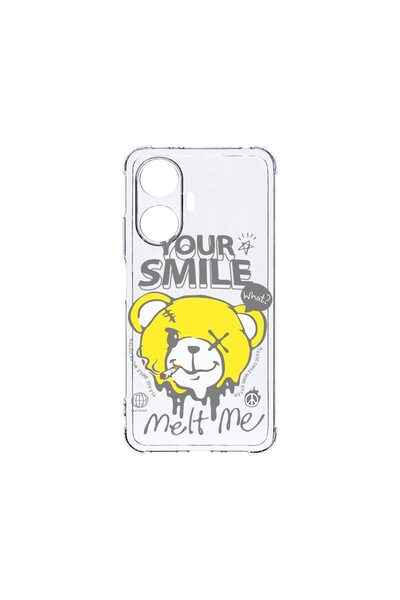 bestcase Husă pentru Xiaomi Redmi A3, BestCase® Antișoc 1.5MM, Ursuleț de plu...