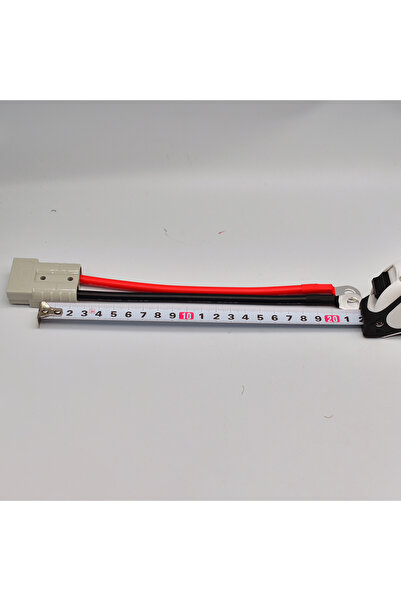 Choice 8AWG50A 20cm 1pcs Double Pole 50A 600V High Current Plug with 8AWG M8 ...