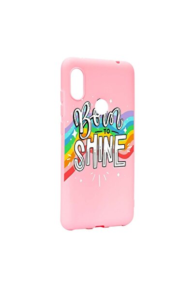 bestcase Защитен калъф с надпис  "Born to shine ", за Xiaomi Redmi Note 6 Pro...