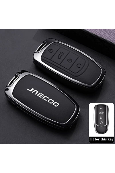 Choice5 key case for Jaecoo Style 8-Black-1PC for Chery Jaecoo J7 Accessories...