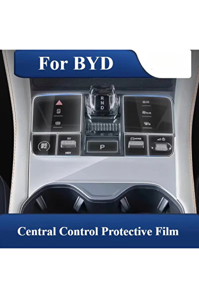 Choice ملحقات داخلية شفافة من TPU للوحة التروس والملاحة لسيارة BYD Sealion 6/...