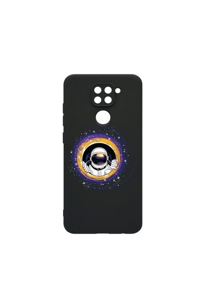 bestcase Тънък силиконов калъф 0.8ММ, съвместим с Xiaomi Redmi Note 9, Астрон...