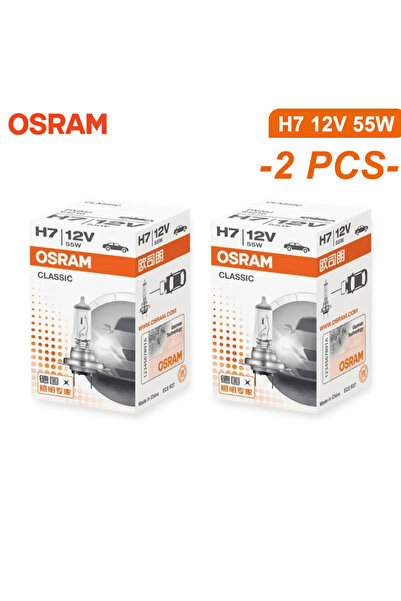 choice2 2Pcs Lot OSRAM Original CLASSIC H7 64210 PX26d Standard Hi/lo Beam Ca...