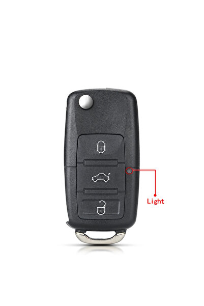 Choice 3 Buttons 2/3 Buttons Folding Car Remote Key Flip Key Shell For Volksw...