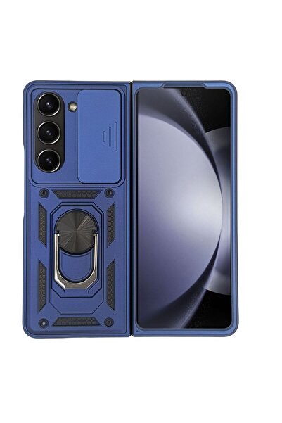Sonique Θήκη Ring Armor CamPro για Samsung (Large Hole) Galaxy Z Fold 5 Μπλέ