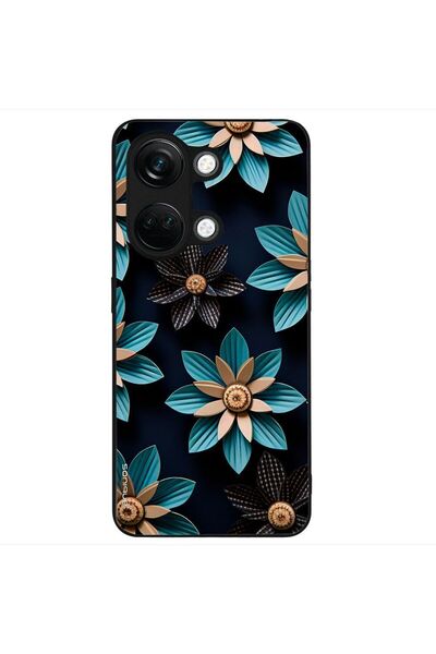 Sonique Θήκη 3D Flower Series για OnePlus Nord 3 5G Γαλάζιο