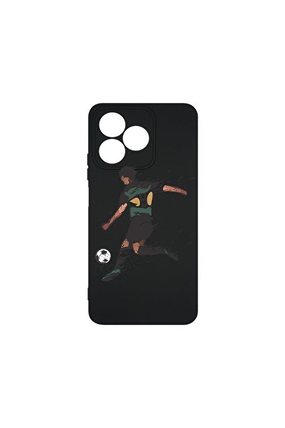 bestcase ¬Æ Husa Premium Silicon, Compatibila Cu Xiaomi Redmi 13, Football, S...
