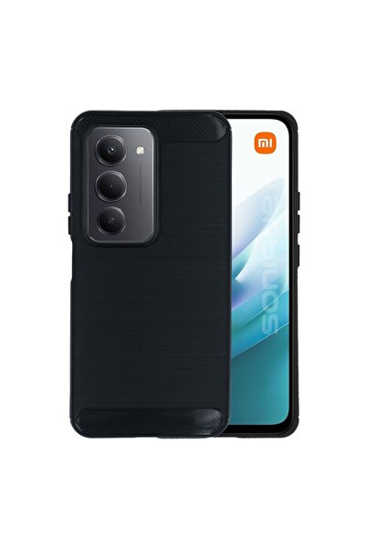 Sonique Θήκη Σιλικόνης Carbon Brushed Xiaomi Redmi 15 4G / Redmi 15 5G Μαύρο
