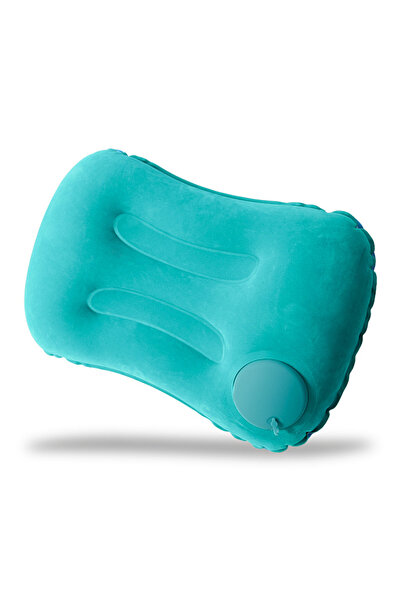 choice2 green 1pc Portable Comfortable Inflatable Pillow, Camping Pillow, Poo...
