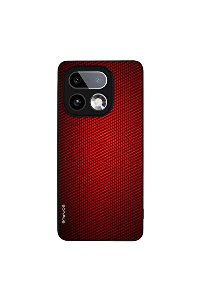 Sonique Θήκη Carbon Series για Realme Realme 16 Pro Plus Κόκκινο