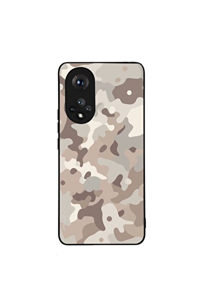 Sonique Θήκη Camouflage Army Series για Honor 50 5G / Nova 9 Μπεζ