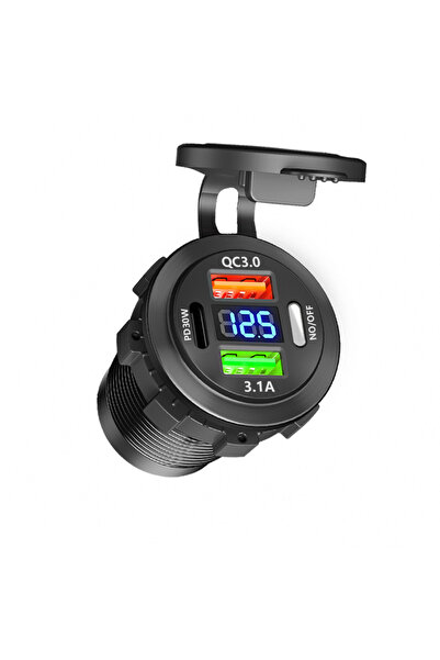 Choice 1PD 2USB Voltage Car Universal Modified Car Charger Pd3.0 Qc3.0 Pd30W ...
