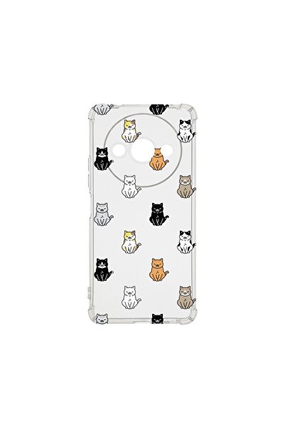 bestcase Husa pentru Xiaomi Redmi A3, BestCase¬Æ Anti Shock 1.5MM, Cat Patter...