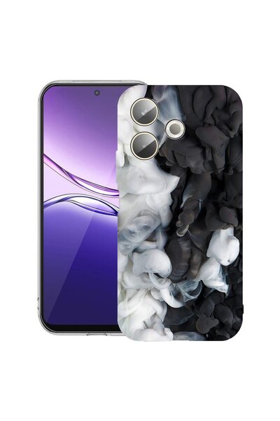bestcase ¬Æ Husa Clear Silicon pentru OPPO A5 Pro 5G, Liquid Colors, 2042415 ...