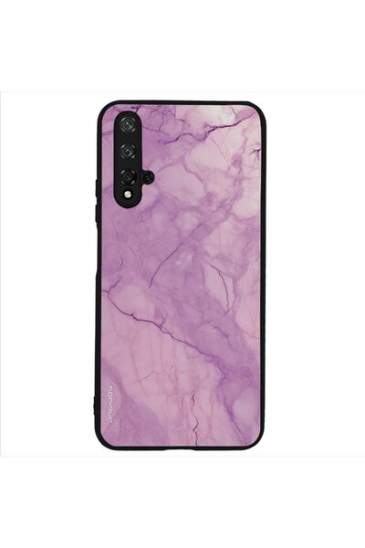 Sonique Θήκη Marble Series για Honor 20 / Nova 5T Βιολετί