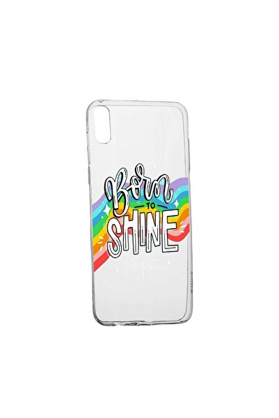 bestcase Husa Silicon Compatibila Cu Xiaomi Redmi 9AT, Born To Shine, reziste...
