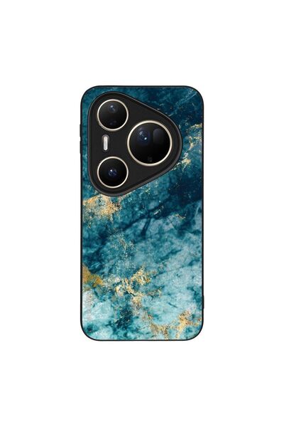 Sonique Θήκη Marble Series για Huawei Pura 80 Ultra Μπλε