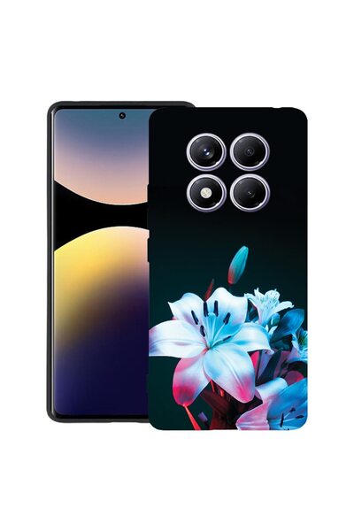 bestcase Husă pentru Xiaomi Redmi Note 15 Pro 5G cu design floare de orhidee,...