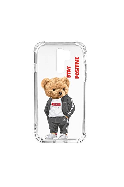 bestcase Husa Silicon Anti Shock, Compatibila Cu Xiaomi Redmi 9, Stay Positiv...