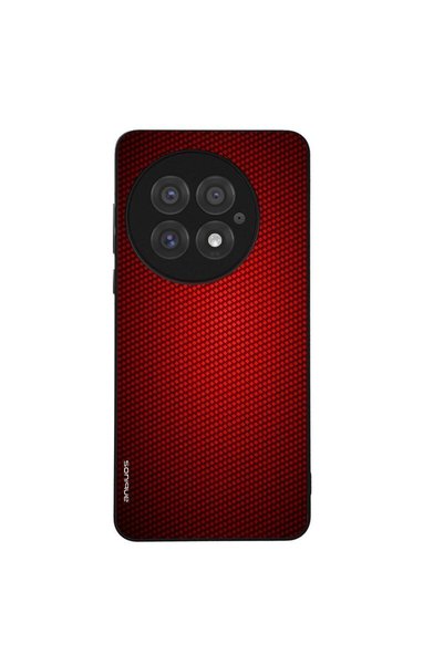 Sonique Θήκη Carbon Series για OnePlus 13 5G Κόκκινο