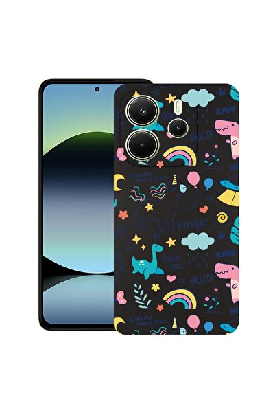 bestcase Калъф за Xiaomi Redmi Note 14, Еднорог - Мечтите се сбъдват, Тънък с...