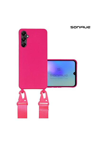 Sonique Θήκη Σιλικόνης με Strap CarryHang Samsung Galaxy A05s 4G Μπορντό