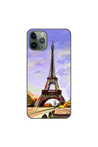 OEM Husa compatibila cu Apple iPhone 11 Pro Max Silicon Gel Tpu Model Desen T...