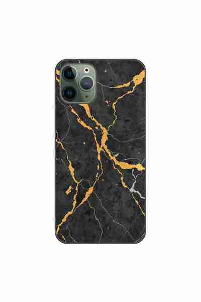 OEM Husa compatibila cu Apple iPhone 11 Pro Max Silicon Gel Tpu Model Noir Go...