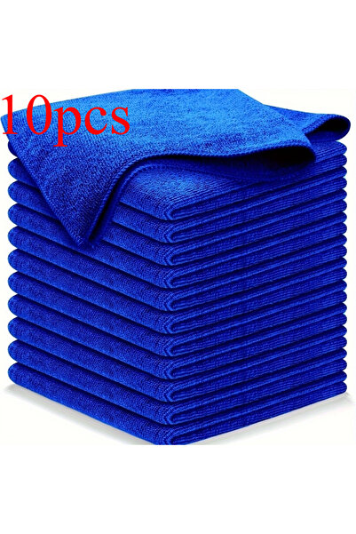 choice2 Blue 10pcs 5/6/10/12/20Pack Microfiber Cleaning Cloths for Cars | Lin...