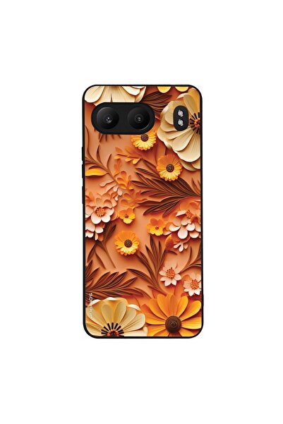 Sonique Θήκη 3D Flower Series για OnePlus Nord 4 5G Πορτοκαλί