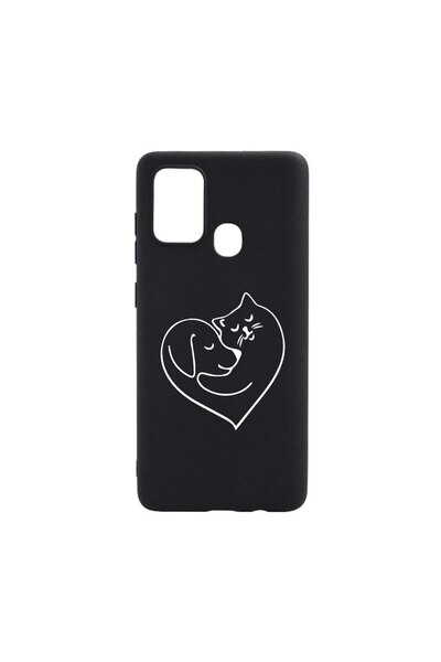 bestcase Husa Silicon Compatibila Cu Huawei P Smart 2020, Dog And Cat Love, r...