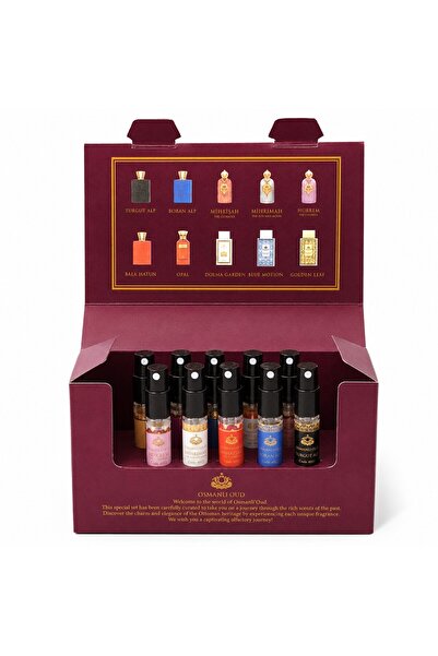 Osmanlı Oud Tester Edp Parfüm -10'lu Cep Parfüm Seti - 3 ML x 10
