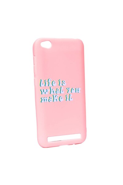 bestcase Προστατευτική θήκη με την επιγραφή  "Life is message ", για Xiaomi R...